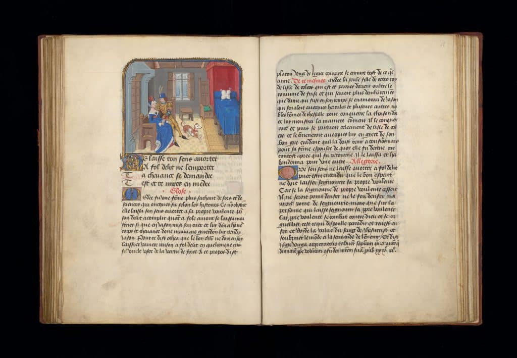 Manuscrits des ducs de Bourgogne Ms-9392-lepistre-dothea-1024x709