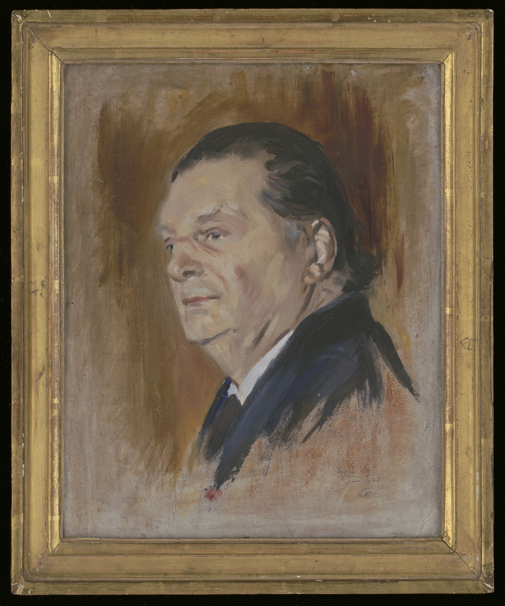 Portrait peinture Eugène Ysaye